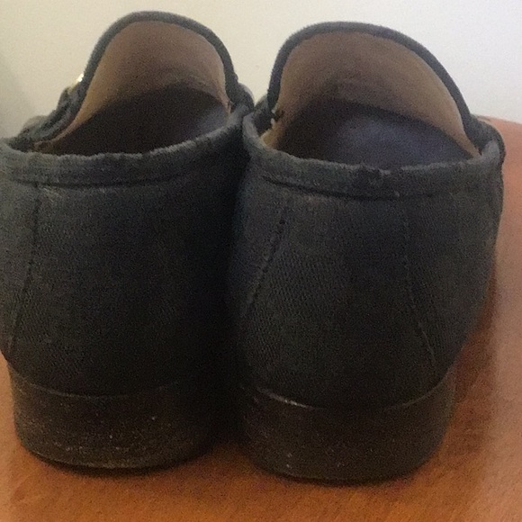 Gucci Blue Fabric Loafers - Picture 9 of 15